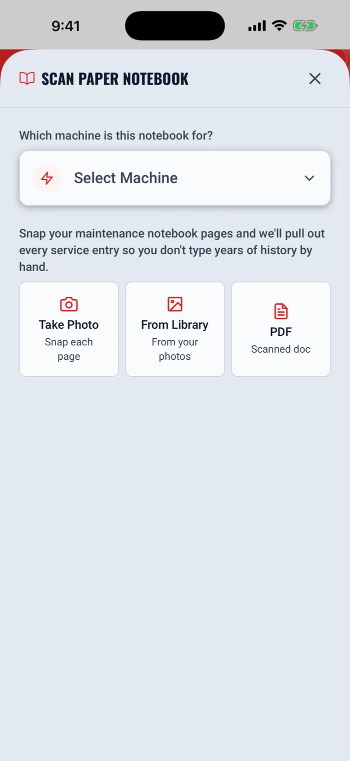 Scan Your Paper Logbook